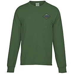 ComfortWash Garment-Dyed LS Tee - Embroidered