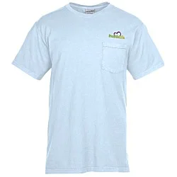 ComfortWash Garment-Dyed Pocket Tee - Embroidered