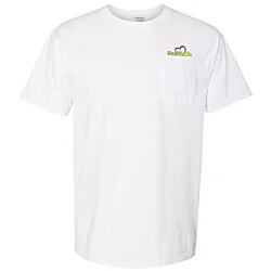 ComfortWash Garment-Dyed Pocket Tee - Embroidered