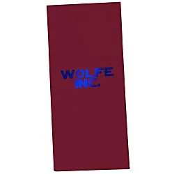 Gloss Paper Two-Pocket Mini Folder - 9" x 4"