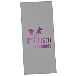 Linen Paper Two-Pocket Mini Folder - 9" x 4"