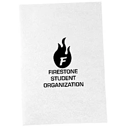 Linen Paper Two-Pocket Mini Folder - 8-3/4" x 6"
