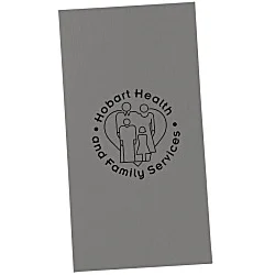 Linen Paper Two-Pocket Mini Folder - 9-1/2" x 5"