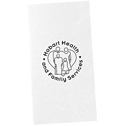 Linen Paper Two-Pocket Mini Folder - 9-1/2" x 5"