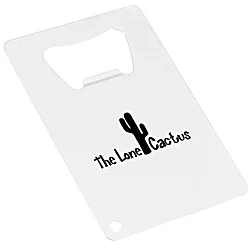 Stainless Steel Credit Card Bottle Opener