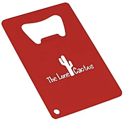 Stainless Steel Credit Card Bottle Opener