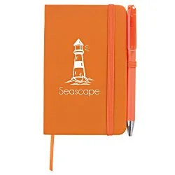 TaskRight Afton Notebook with Pen - 5-1/2" x 3-1/2"