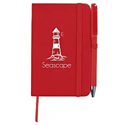 TaskRight Afton Notebook with Pen - 5-1/2" x 3-1/2"