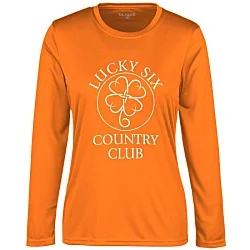 Spin Dye Jersey LS Tee - Ladies' - Screen