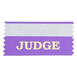 Stock Badge Ribbon 2" x 4" - 24 hr