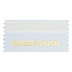 Stock Badge Ribbon 2" x 4" - 24 hr