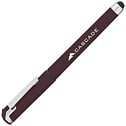 Cali Soft Touch Stylus Gel Pen - Metallic - 24 hr