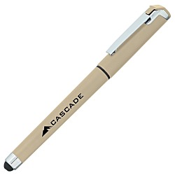 Cali Soft Touch Stylus Gel Pen - Metallic - 24 hr