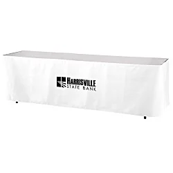 Hemmed Table Skirt - 8' - 24 hr