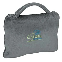 Grab-N-Go Travel Blanket - Embroidered