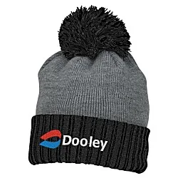 New Era Two Tone Cuffed Beanie with Pom Pom