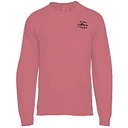Comfort Colors Garment-Dyed 6.1 oz. LS Pocket T-Shirt - Screen