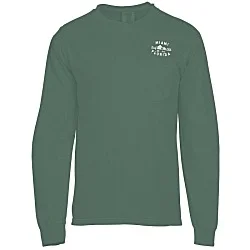 Comfort Colors Garment-Dyed 6.1 oz. LS Pocket T-Shirt - Screen