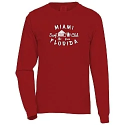 Comfort Colors Garment-Dyed 6.1 oz. LS T-Shirt - Screen