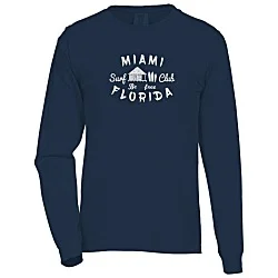 Comfort Colors Garment-Dyed 6.1 oz. LS T-Shirt - Screen