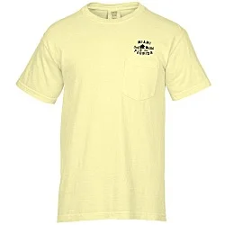 Comfort Colors Garment-Dyed 6.1 oz. Pocket T-Shirt - Screen
