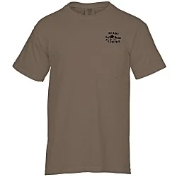 Comfort Colors Garment-Dyed 6.1 oz. Pocket T-Shirt - Screen