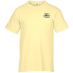 Comfort Colors Garment-Dyed 6.1-oz Pocket T-Shirt - Screen