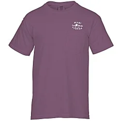 Comfort Colors Garment-Dyed 6.1 oz. Pocket T-Shirt - Screen