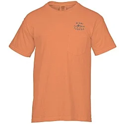 Comfort Colors Garment-Dyed 6.1 oz. Pocket T-Shirt - Screen