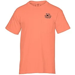 Comfort Colors Garment-Dyed 6.1 oz. Pocket T-Shirt - Screen