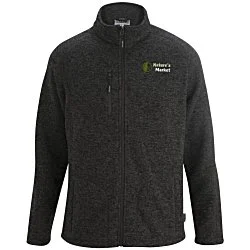 Sweater Knit Fleece Jacket - Men's - 24 hr