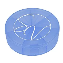Med-Week Round Pill Box