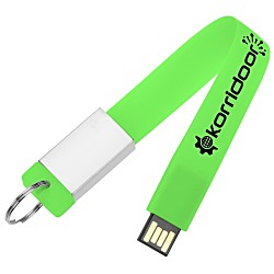 Loop USB Flash Drive Keychain - 2GB