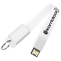 Loop USB Flash Drive Keychain - 4GB
