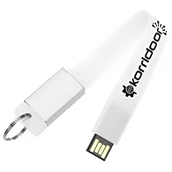 Loop USB Flash Drive Keychain - 8GB
