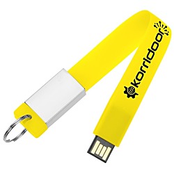 Loop USB Flash Drive Keychain - 8GB