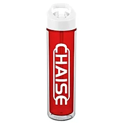Chiller Insulated Bottle with Flip Straw Lid - 16 oz.