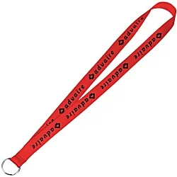 Value Lanyard - 3/4" - Metal Split Ring - 24 hr