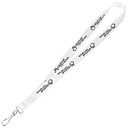 Value Lanyard - 3/4" - Metal Swivel Snap Hook - 24 hr