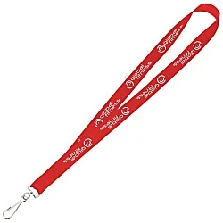 Value Lanyard - 3/4" - Metal Swivel Snap Hook - 24 hr