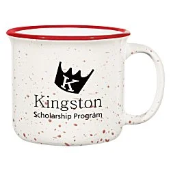 Campfire Ceramic Mug - Colored Halo - 15 oz.