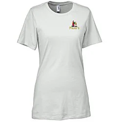 Bella+Canvas Relaxed Crewneck T-Shirt - Ladies’ - Embroidered