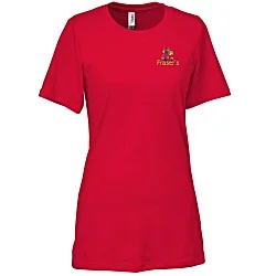 Bella+Canvas Relaxed Crewneck T-Shirt - Ladies’ - Embroidered