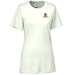 Bella+Canvas Relaxed Crewneck T-Shirt - Ladies’ - Embroidered