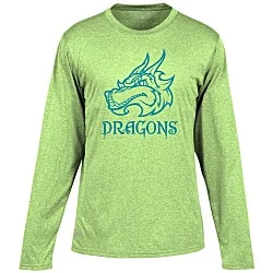 Reebok Performance LS Tee - Men's - Heathers - Screen