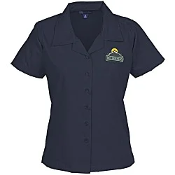 Stain Resist Poplin Camp Shirt - Ladies'