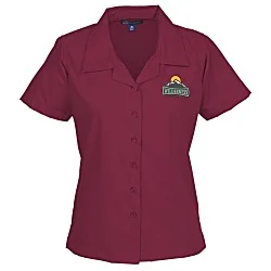Stain Resist Poplin Camp Shirt - Ladies'