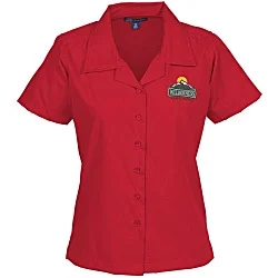 Stain Resist Poplin Camp Shirt - Ladies'