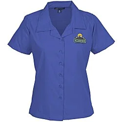 Stain Resist Poplin Camp Shirt - Ladies'