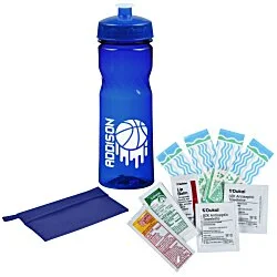Sport Bottle with First Aid Kit